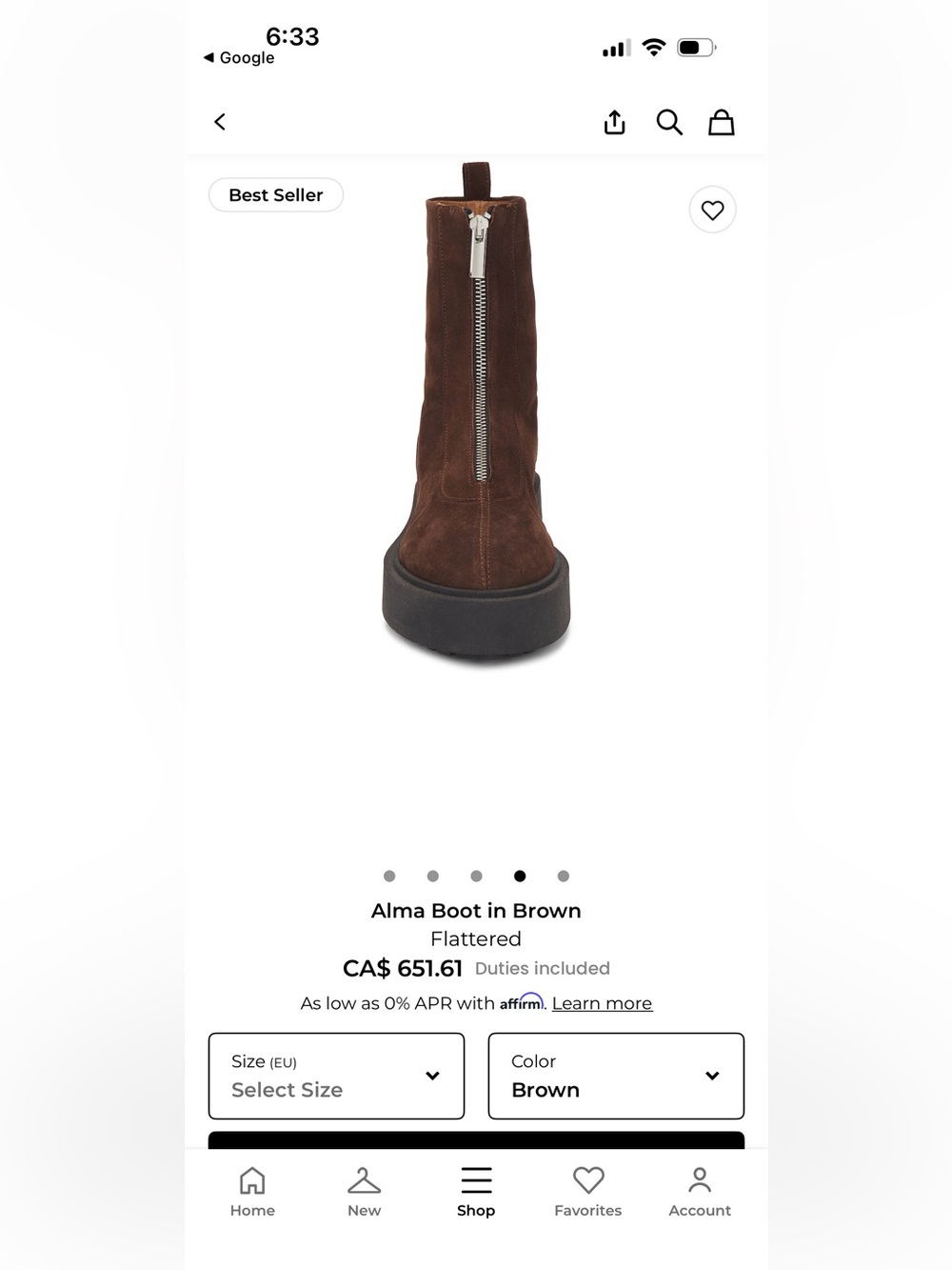 Flattered Alma boot